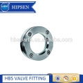 Sanitary stainless steel flange type sight glass with light